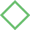 Bild 20 - Grüner quadratischer auf der Spitze stehender Lattenrahmen