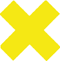 Bild 23 - Gelbes liegendes Lattenkreuz